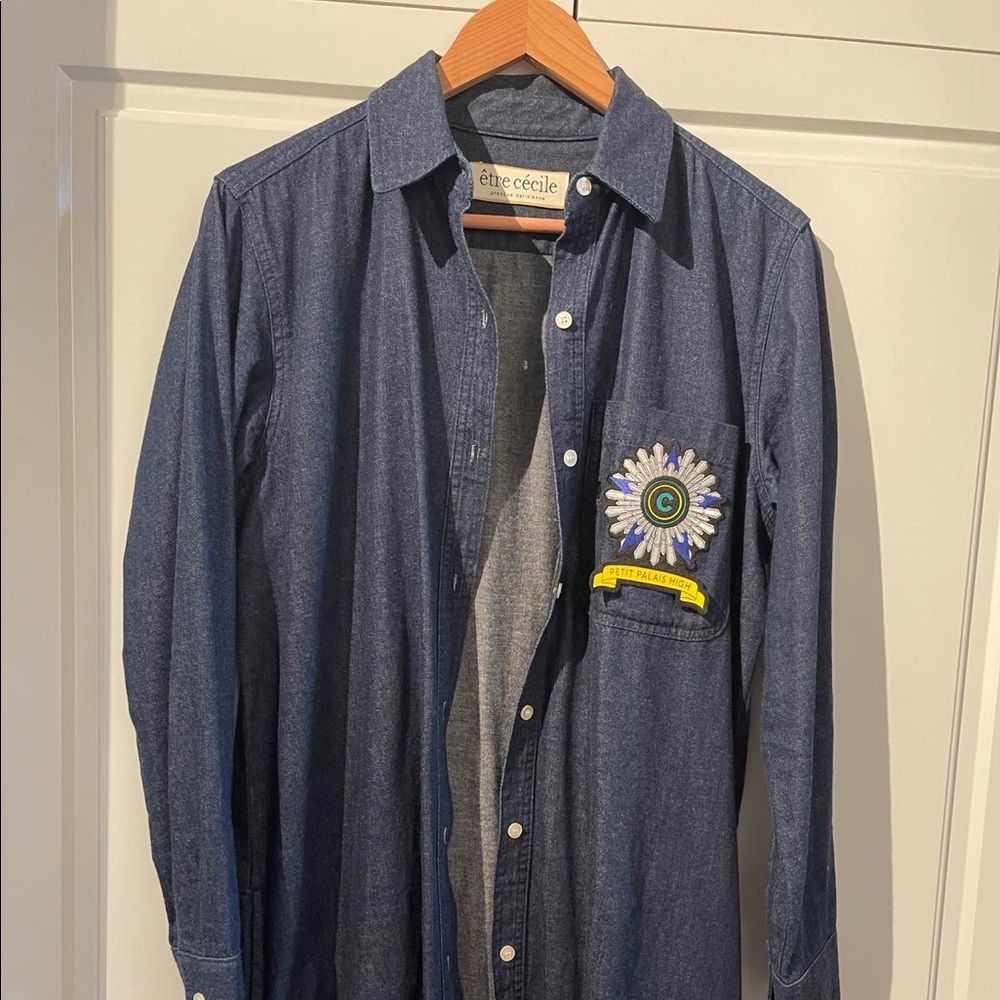 Etre Cecile Midi dress or coat(denim) Size M